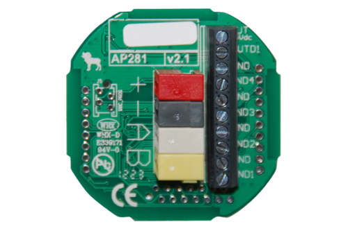 Alphatronics Input/output Module Met 4 Digitale Ingangen En 1 LED Uitgang