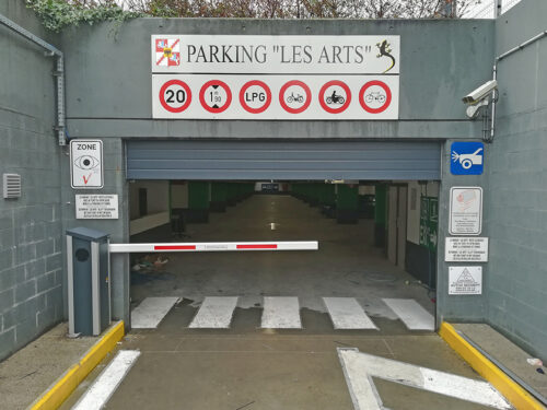 Parkeersysteem Voor Ondergrondse Parking